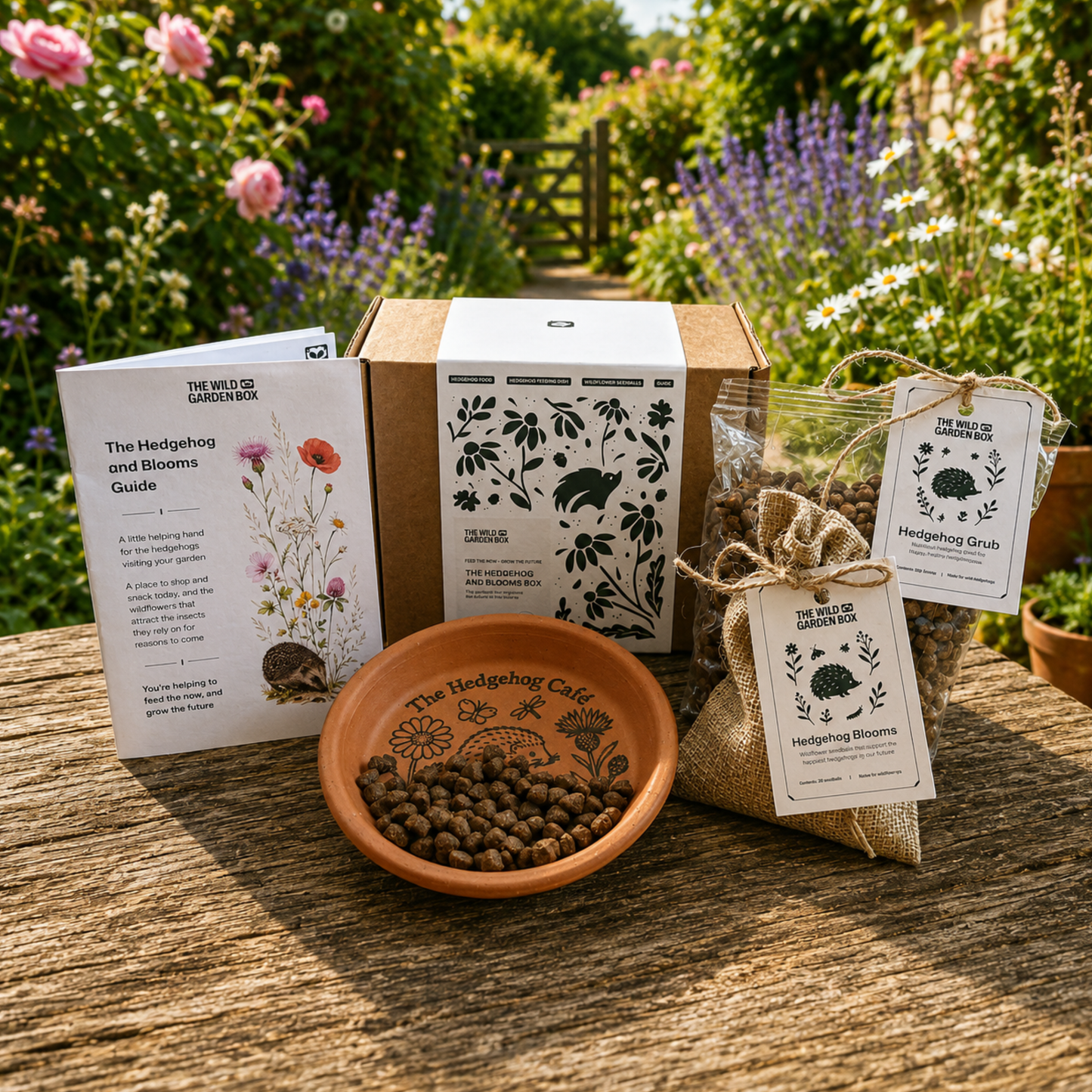 The Hedgehog and Blooms Box