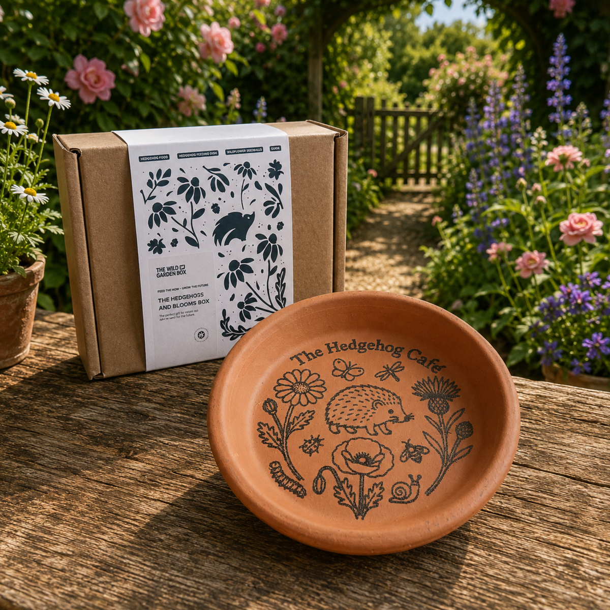 The Hedgehog and Blooms Box