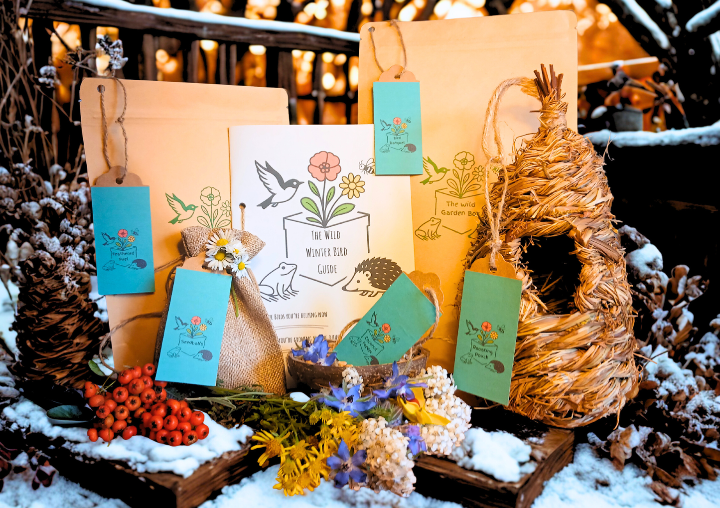 The Wild Winter Bird Box - turn your garden into a haven for birds!