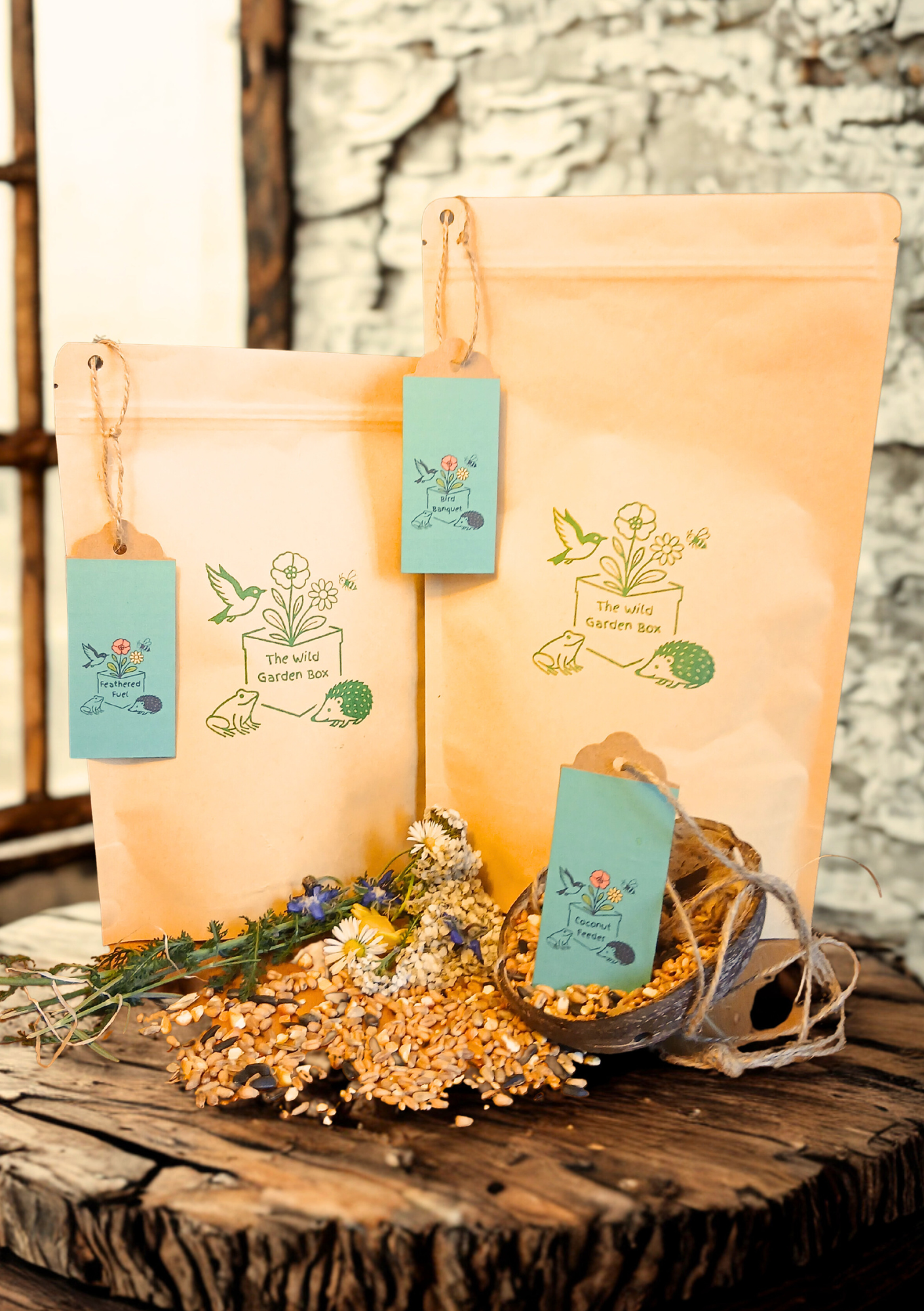 The Wild Winter Bird Box - turn your garden into a haven for birds!